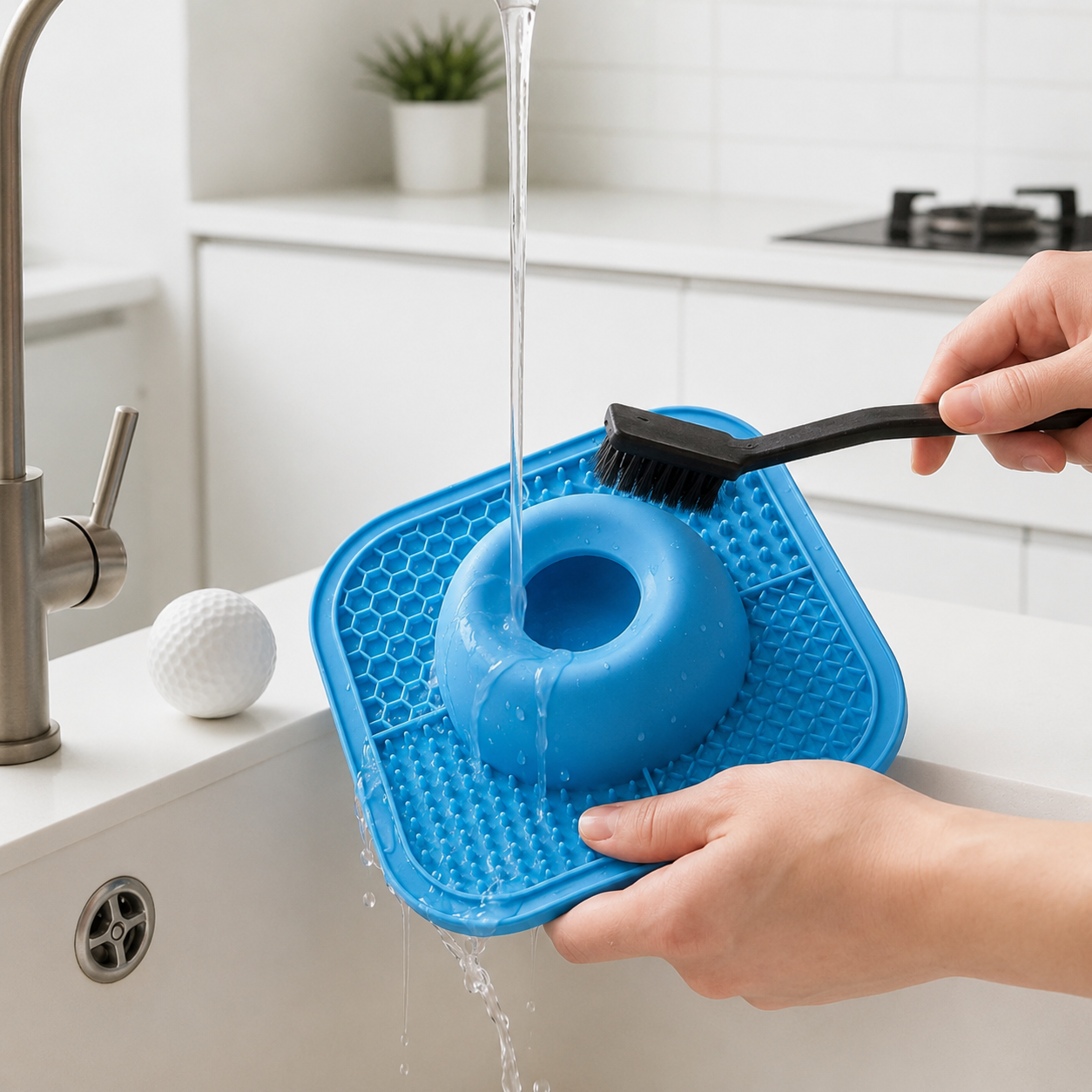 Anti-Slip Slow Feeder Lick Bowl for Dogs & Cats